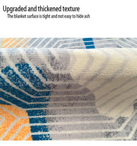 พรมโรงแรมเชิงพาณิชย์ พื้นที่ขนาดใหญ่ ทนไฟ ทอโดยเครื่องจักร บุนวม ป้องกันคราบ ไม่ลื่น เป็นมิตรต่อสิ่งแวดล้อม - Product Image 6