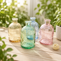 Bouteille vide en gros pour diffuseur à bâtonnets 50ml 100ml 150ml 250ml avec bouchon en caoutchouc anti-fuite et logo personnalisé