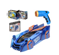 Nouveau cascadeur dérive Rc voiture plafond mur escalade Rc voiture jouet Anti-gravité suivi lumière Induction infrarouge Laser suivi