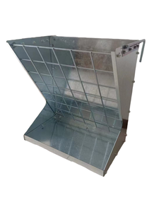 Mangeoire à Chèvre et à Mouton en Acier Inoxydable de Haute Qualité Grande Capacité Grain et Foin 2 en 1 Mangeoire à Cheval - Product Image 4