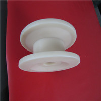 Venta de fábrica, rodamientos de ruedas de polea de nailon de 19mm, plástico 626zz/POM/poleas de nailon, maquinaria de transmisión que incluye polea de tornillo