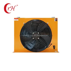 CRH-AH1680 construction machinery - Hydraulic oil cooler - Direct flow fan - Plate fin heat exchanger