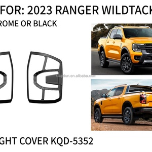Accesorios para Automóviles en Oferta, Juego Completo de Kits de Carrocería de Plástico ABS Negro para Ford Ranger 2019 - Product Image 3
