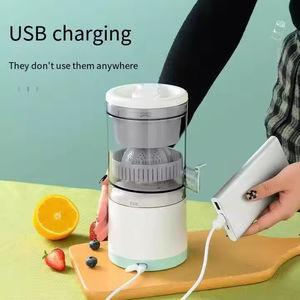 Exprimidor de frutas eléctrico portátil de velocidad lenta con alimentación USB, 500 ml, de plástico, para batidos, jugos, uso en coche, hogar, exterior, hotel. - Product Image 6