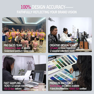 Robe longue d'été style chinois, taille empire, sans col, tissée, imprimée numériquement, respirante et lavable - Product Image 5