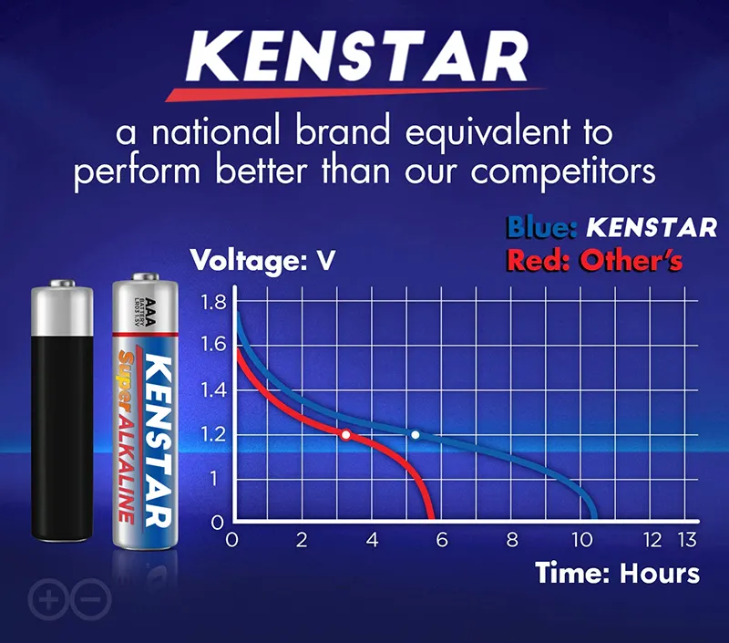 Produktions linie Oem Kunden spezifische austauschbare Grundlagen 10 Jahre Lagerung Trocken zelle Ultra Excel Nr. 7 1,5 V Am4 Lr03 Aaa Alkali batterien