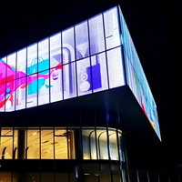 Écran LED holographique 3D certifié FCC et RoHS, mur vidéo P3.9 pour utilisation en centre commercial en intérieur avec pilote LED intégré