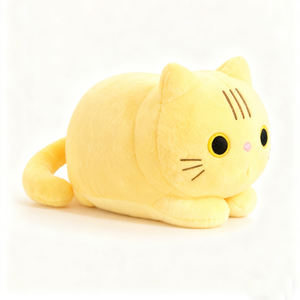 थोक प्लश लंबी बिल्ली तकिया नरम और प्यारे भरे खिलौने बच्चों के लिए घर सजावट के लिए उपहार - Product Image 3