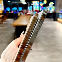 Coque de téléphone magnétique givrée électroplaquée couleur originale pour iPhone 16 15 Pro Max antichoc