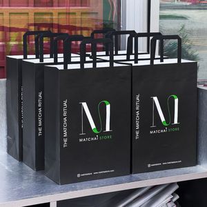 Custom Eco-Friendly <b>Biodegradable</b> Kraft Paper Coffee <b>Packaging</b> Double Cup Takeaway Carry Bags with Logo Printed - Product Image 1