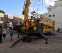 Vente Fabricant ORIEMAC : Nouvelle Mini Grue à Tour Auto-Érigeable 1T, 2T, 3T, 4T, Hauteur de Levage Max. 20m pour les Industries de la Construction
