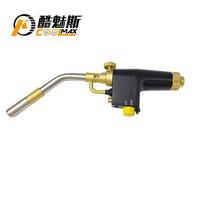 Accessoires de pistolet à souder de haute qualité à bas prix, chalumeau à gaz Mapp, torche manuelle à tête unique, chalumeau à gaz réglable haute intensité