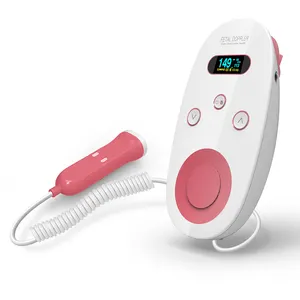 Medical equipment fetal Doppler portable ultrasound pregnant women fetal heart rate detector for home care