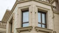 Moulures décoratives extérieures en polystyrène expansé (EPS) pour encadrements de fenêtres, garnitures architecturales pour façades, décoration de bâtiments sur mesure