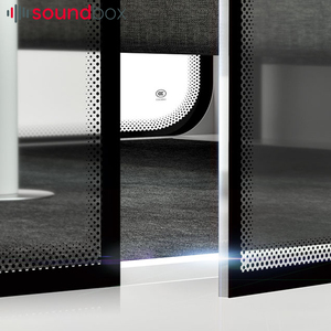 Caja de sonido Ecológica Iluminación Ventilación Cabina de oficina Turbo Fresh Air SystemPod Teléfono <span class=keywords><strong>privado</strong></span> Espacio Oficina Pod - Product Image 6