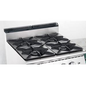 Liquidation de l'entrepôt vente Furnotel Commercial série 700 cuisinière à gaz à 4 brûleurs avec four - Product Image 3