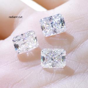 Moissanite หิน Moissanite 2*4mm-8*10มม. เพชรโมอิสสังเคราะห์สำหรับเครื่องประดับ - Product Image 1