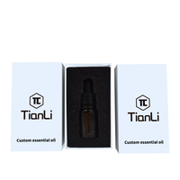 Boîte cadeau pour huiles essentielles, emballage cosmétique pour huiles, emballage en verre, boîte en carton rigide avec mousse