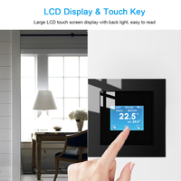 Tuya Smart Design Moderne WiFi Thermostat PC Contrôle pour Pièces de Chauffage par le Sol pour Maison ou Hôtel Salon