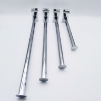 [MSMX] Tubo redondo más vendido con gancho deflector Accesorios de taller avanzados Gancho de exhibición de pared de fideos planos de metal para uso en tienda