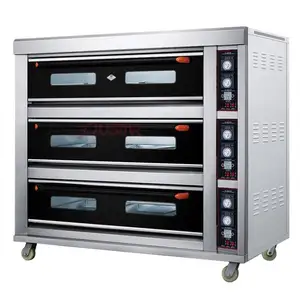 Ventas directas de fábrica Precio razonable Horno de gas Pizza 3 Deck Ito