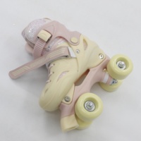 Nouveaux patins à roulettes réglables pour l'extérieur, roulements 608Z, cadre en plastique, roues en PVC - Haute qualité, durables, noir, blanc, rouge