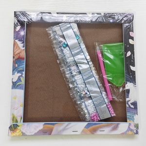 <span class=keywords><strong>Bouquet</strong></span> <span class=keywords><strong>de</strong></span> roses roses élégantes en tissu <span class=keywords><strong>de</strong></span> dessin animé créatif DIY, papillons jaunes, <span class=keywords><strong>peinture</strong></span> <span class=keywords><strong>de</strong></span> perles violettes, pour débutants et adultes, décoration intérieure moderne - Product Image 2
