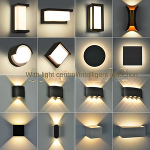 Induzione intelligente lampada da parete esterna a LED semplice <span class=keywords><strong>porta</strong></span> del corridoio per giardino a prova di umidità <span class=keywords><strong>porta</strong></span> anteriore di montaggio a parete esterna - Product Image 2