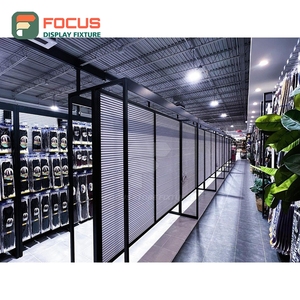 Présentoir mural haut de gamme pour perruques, étagère multi-niveaux, présentoir de magasin, équipement de présentation - Product Image 1