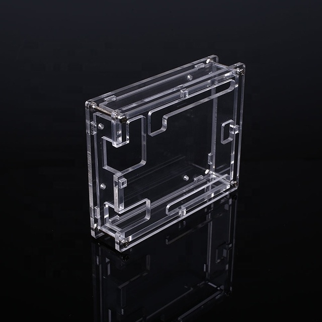 Persepx Diy Water Cooled Chassis Plexi Glass Gaming PC Box Transparent Acrylic Computer Cases
