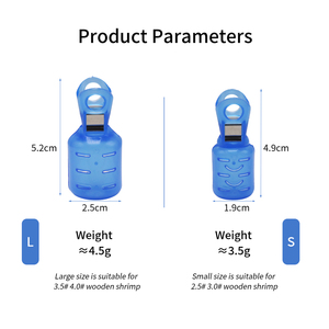 Pêche calmar pieuvre Jig crochets protecteur Egi crochet <span class=keywords><strong>parapluie</strong></span> crochet couverture manchon de protection sécurité matériel de pêche - Product Image 4