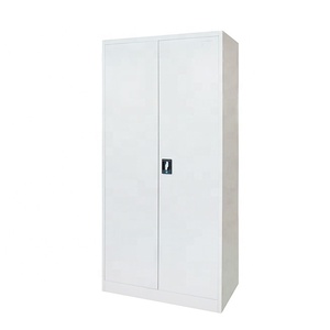 Lemari baja 2 pintu Modern, struktur KD pakaian Almirah Kabinet untuk penyimpanan & pengarsipan lemari kamar tidur - Product Image 3