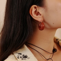 Vente en gros de boucles d'oreilles en argent sterling 925 avec œil de tigre, fournisseur de bijoux en pierres précieuses naturelles pour femmes, approvisionnement en gros