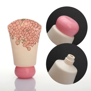 High Quality Wholesale 40ml 50ml PCR <b>Plastic</b> Cosmetic Empty Soft Hand Cream <b>Tube</b> With Round Tail End for Hand Cream - Product Image 2