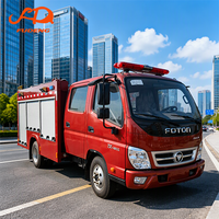 Nouveau camion de lutte contre les incendies Foton Aoling TX Series 4x2 Diesel 230HP, sauvetage urbain, transmission manuelle à 5 vitesses, norme d'émission Euro 3
