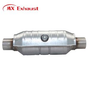 Muffler knalpot mobil Universal konverter katalis dengan sertifikat dalam Euro3 4 5 6 OBDI/OBDII <span class=keywords><strong>2</strong></span> inci - Product Image 1