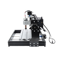 Routeur CNC 3 axes 3018Pro, machine de gravure DIY, 300*180*40mm, 100W, 8000 tr/min, cadre en aluminium + plastique pour bois, acrylique, MDF, PCB, ABS
