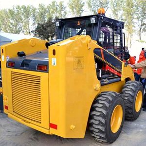 Mini-chargeuse LiuGong 375B de 3,1 tonnes, prix usine, marque renommée, godet de 0,45 m³, grande hauteur de déchargement pour la construction et l'exploitation minière - Product Image 3