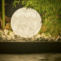 Lampe de sol de style nordique pour hôtel, salle d'exposition, salle de bal, villa, salon, décoration de lanterne de lune de Mars