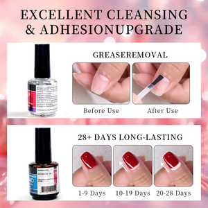 15Ml secado rápido sin ácido a granel al por mayor Gel Nails <span class=keywords><strong>Prep</strong></span> Topcoat Nail Primer y deshidratador para acrílico - Product Image 6