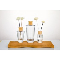 Diffuseurs d'arômes en verre pour voiture et maison, 200 ml et 500 ml, avec bouchon à vis, pour huiles essentielles et bâtonnets diffuseurs