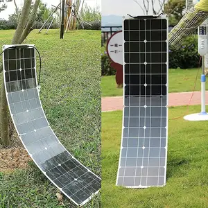 High Efficient Photovoltaic Monocrystalline Solar Panel Narrow Price Pakistan Flexible Solar Panels 200w
