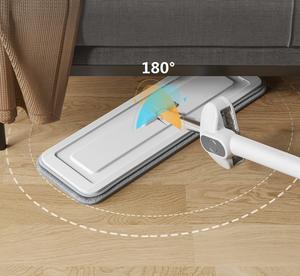 Serpillère pulvérisatrice rectangulaire en acier inoxydable écologique avec tête en microfibre et manche torsadé de 140 cm, haute capacité de charge - Offre Spéciale - Product Image 4