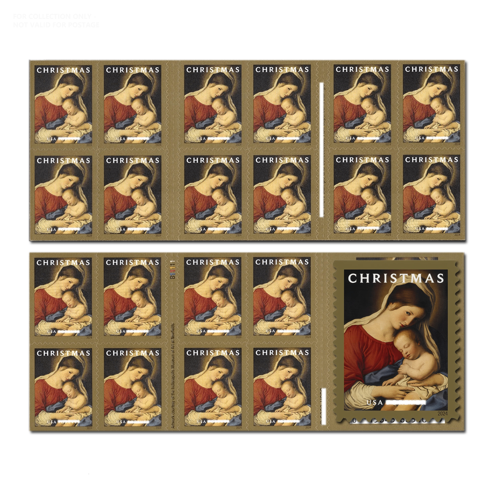 White Y227 2024 Christmas Madonna and Child