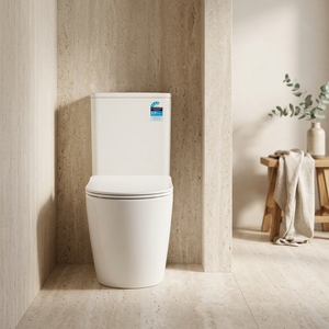 Inodoro de dos piezas MWD Watermark Rimless Tornado 3.0 sifónico de cerámica y porcelana, <span class=keywords><strong>WC</strong></span> de pared, para proyectos hoteleros, venta al por mayor, OEM - Product Image 3