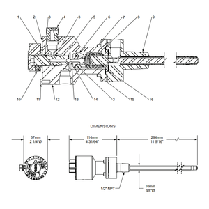 Controladores de Temperatura Kimray Modelo HT-12 TC-700, TSDH-700 - Product Image 4