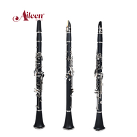 Clarinete professional 17 clés corps en bakélite clarinette Instrument de musique avec étui (CL-G4540N)