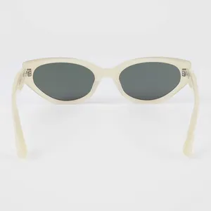 Fashion Women Cat Eye Sunglasses Acetate Frame Customize Retro Brand Sunglasses Shields