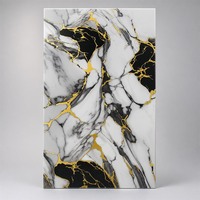 Panneau mural en PVC de style européen en marbre, imperméable, insonorisant, rigide, pour hôtels et usage domestique, approvisionnement en gros