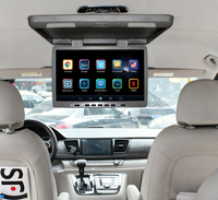Moniteur de toit rabattable HD 19 pouces Android avec écran 1080P, lecteur multimédia USB/SD, TV, garantie 1 an pour bus/camping-car/autocaravane